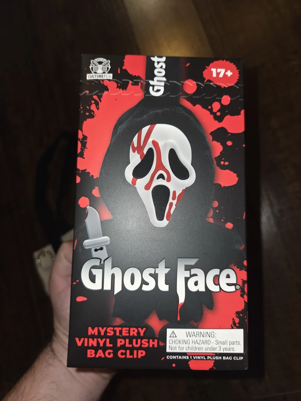 Ghostface vital tote and mystery blind box plush spirit halloween